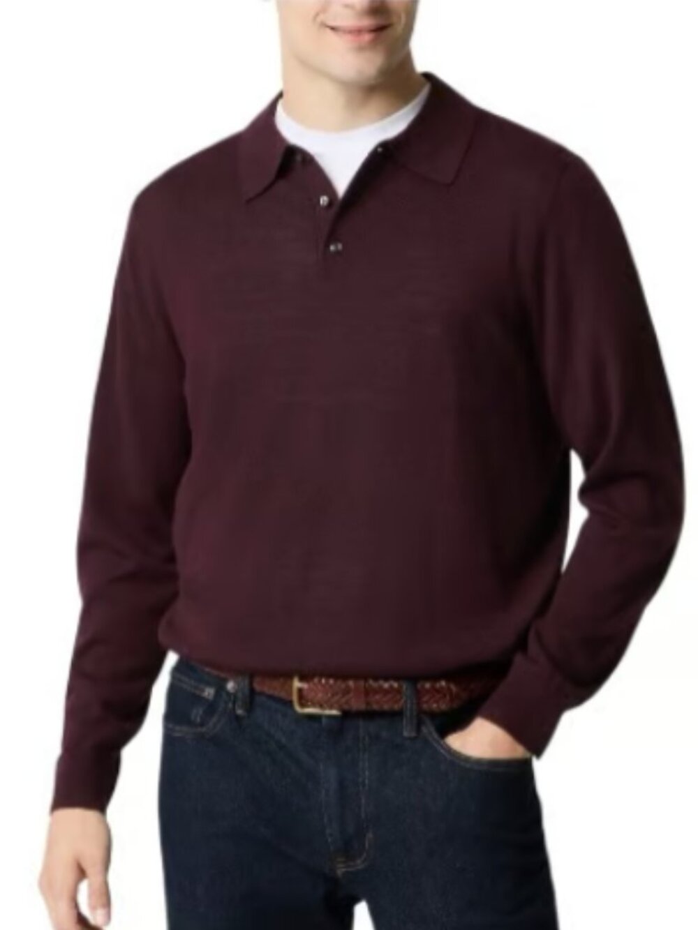 J.Crew Factory Harbor Cotton Sweater Polo